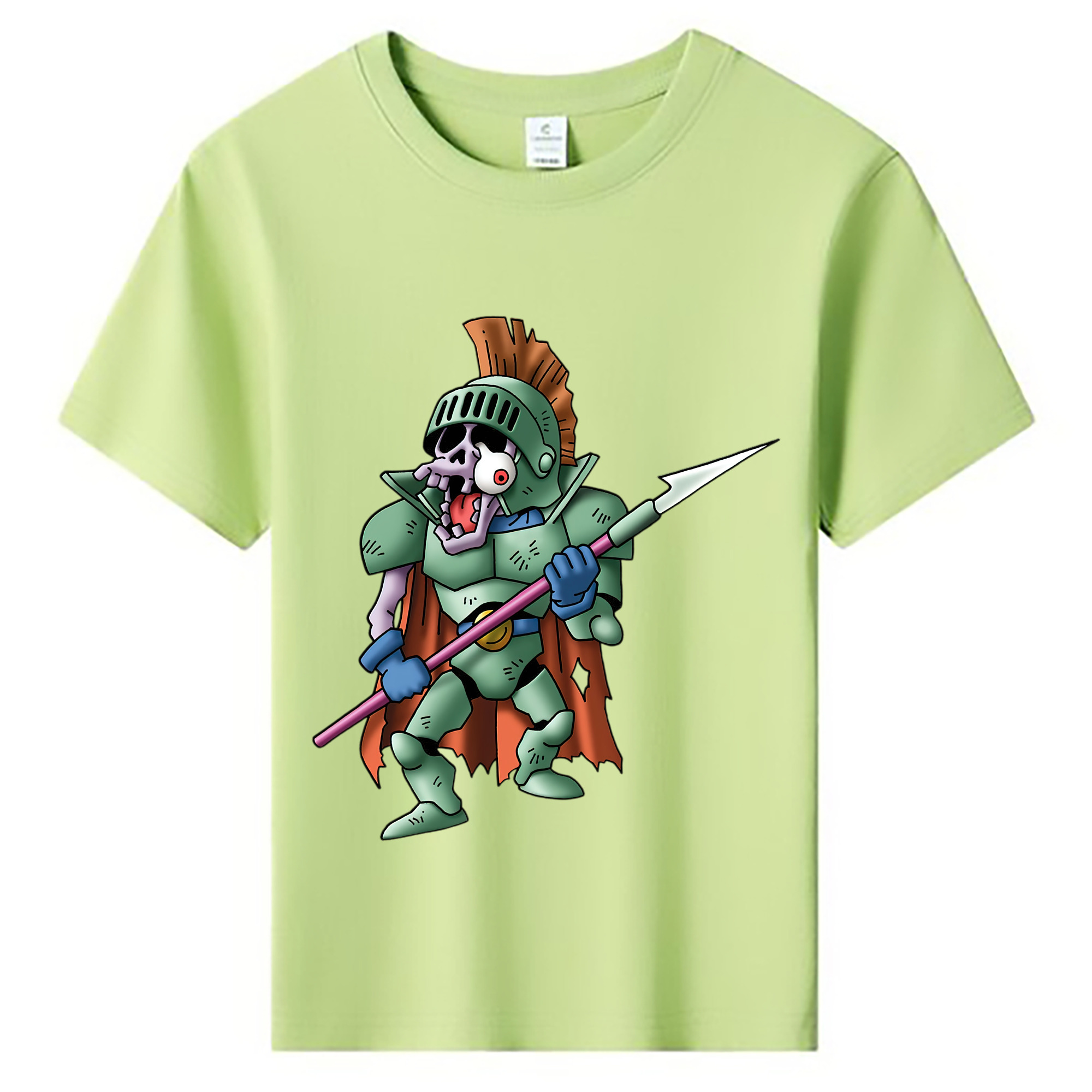 （画像用） ドラゴンクエスト Doragon Kuesuto Dragon Quest 綿100％キッズTシャツ（フロントプリント）